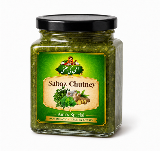 Sabaz Chutney – Fresh Green Herbal Chutni