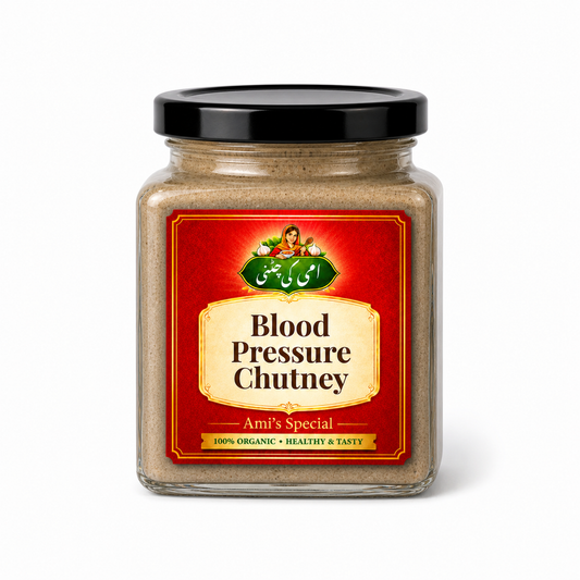Ami’s Special Blood Pressure Chutney | 100% Organic Herbal Chutney for Healthy Lifestyle