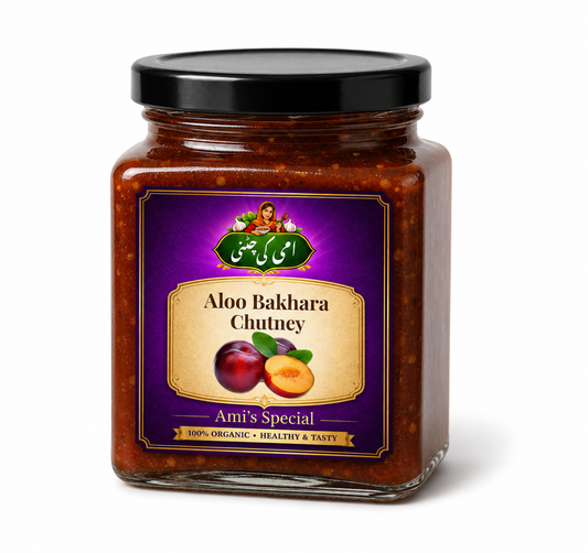 Aloo Bukhara Chutney (Plum Chutney) – Sweet & Tangy Homemade | Ami’s Special Premium Chutney